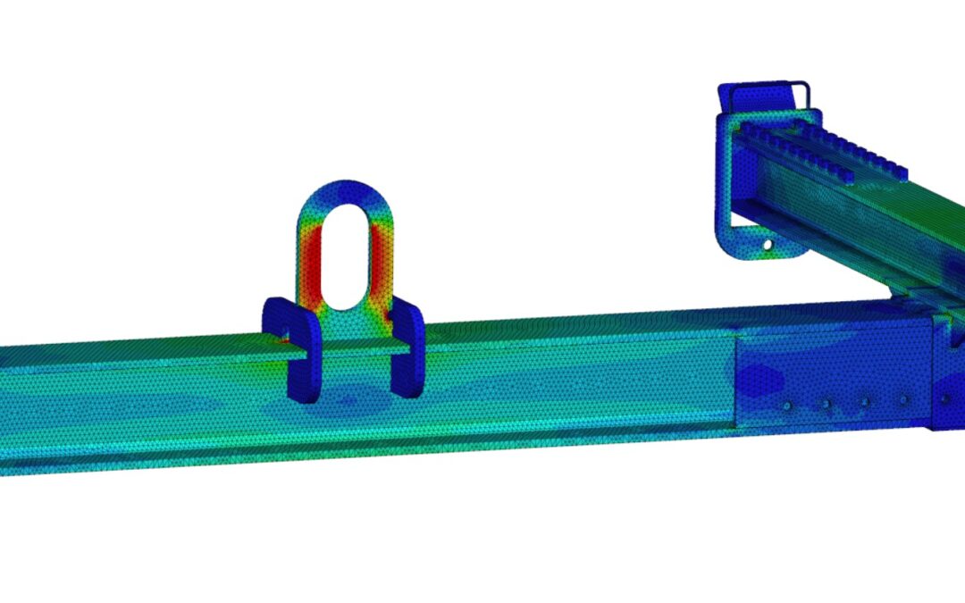 Análisis estructural balancín en H